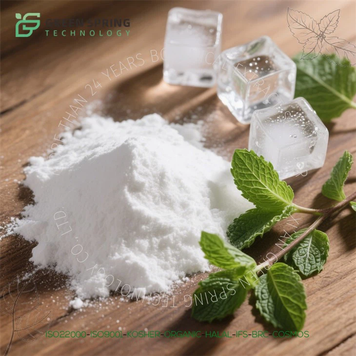 Premiumkylmedel WS-5 Powder|99% renhet|Långvarig kylning för mat, kosmetika & vapes|Icke-GMO, ISO-certifierad